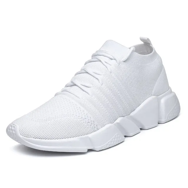 Running Shoes for Men 2018 Brand Summer Outdoor Jogging Training Shoes Sports Breathable Mesh Gym Sneakers for Men zapatillas Best Running Shoe For Bad Knees