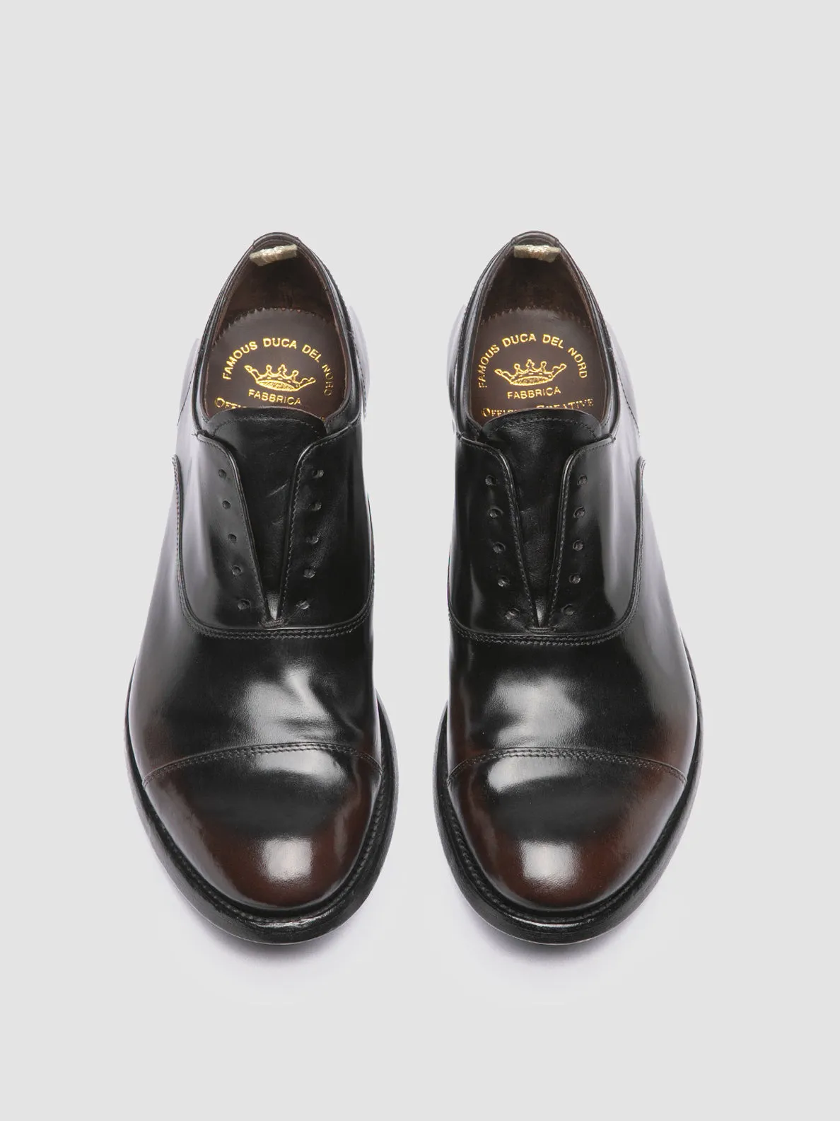 Oxfords With A Dress ANATOMIA 08 - Brown Leather Oxford Shoes