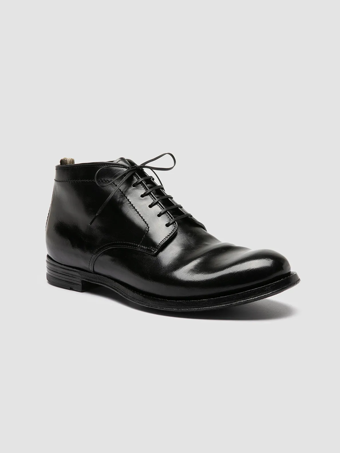 ANATOMIA 88 - Black Leather Chukka Boots Doc Marten Platform Boots