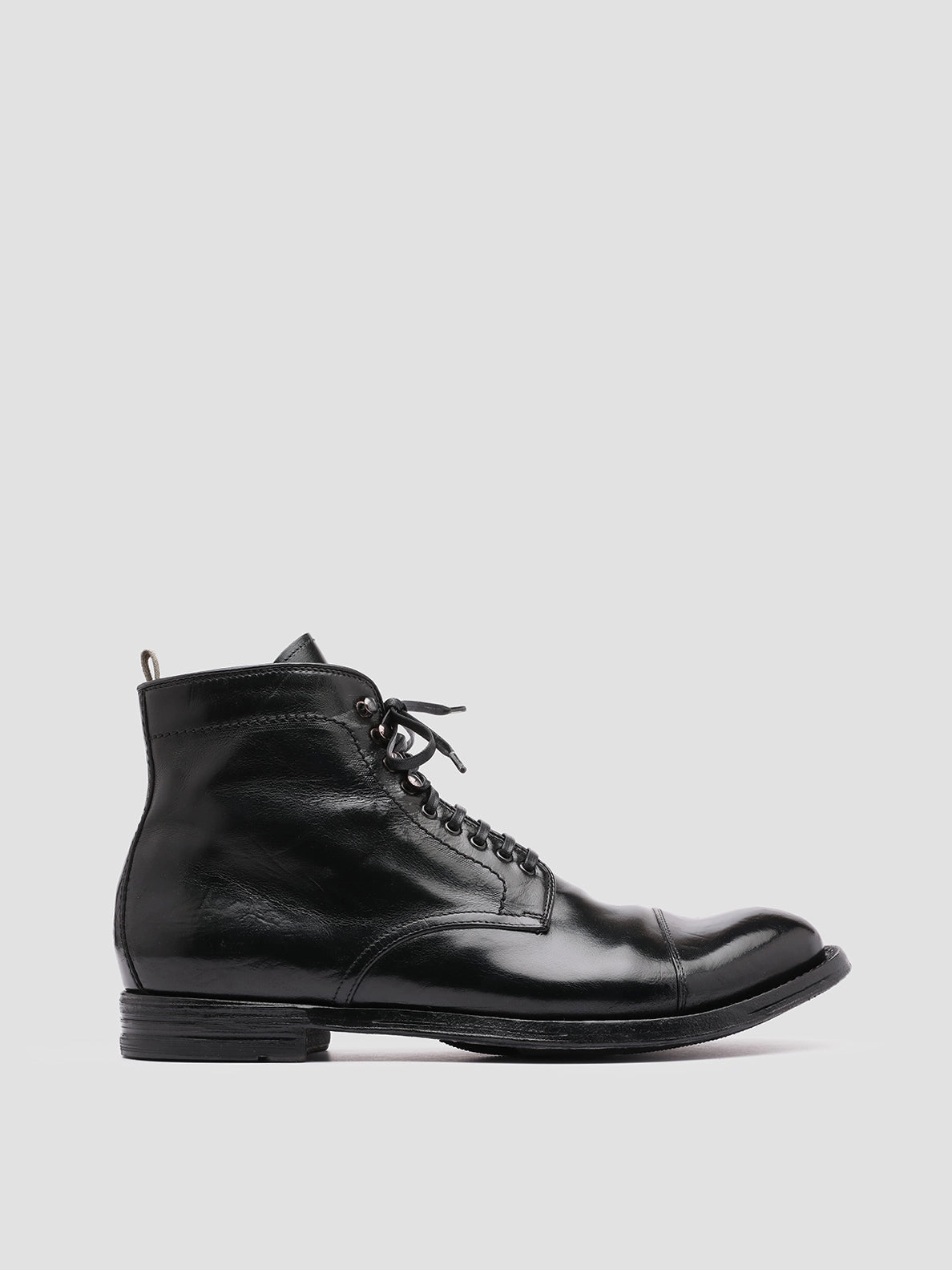 Boots Lacrosse ANATOMIA 016 - Black Leather Ankle Boots