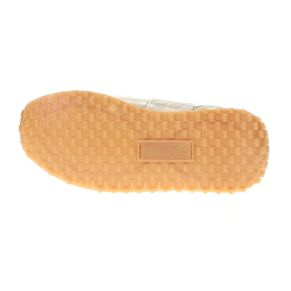 Glove Sneakers Apollo Metallic Lace Up Sneakers