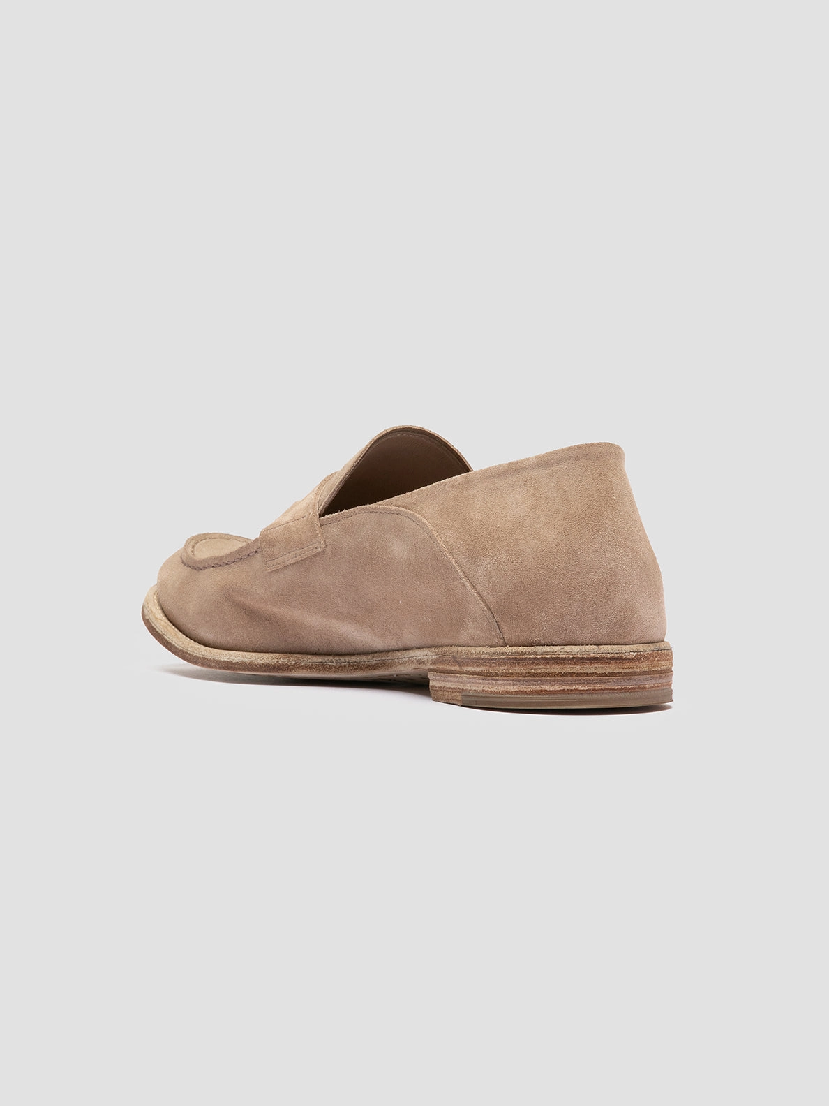 Loafers Dress Loafers ARCHIVE 522 - Beige Suede Penny Loafers