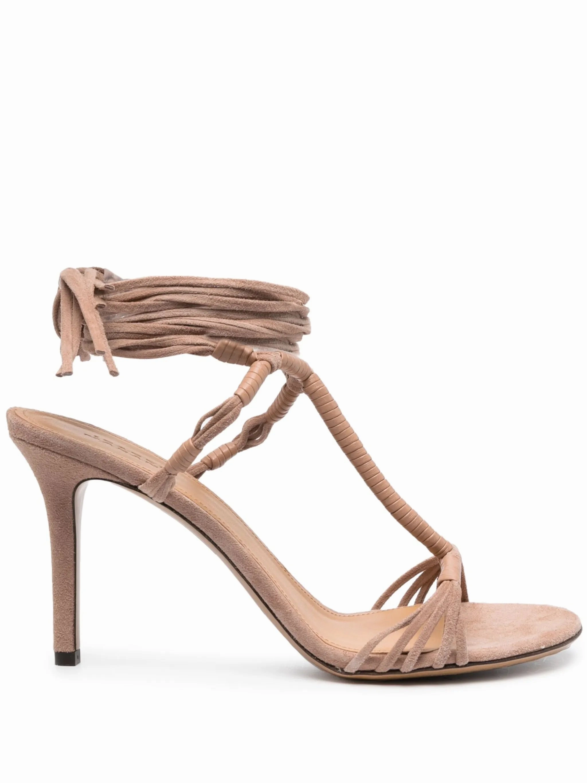 Arja 85mm suede sandals Slide On Sandals