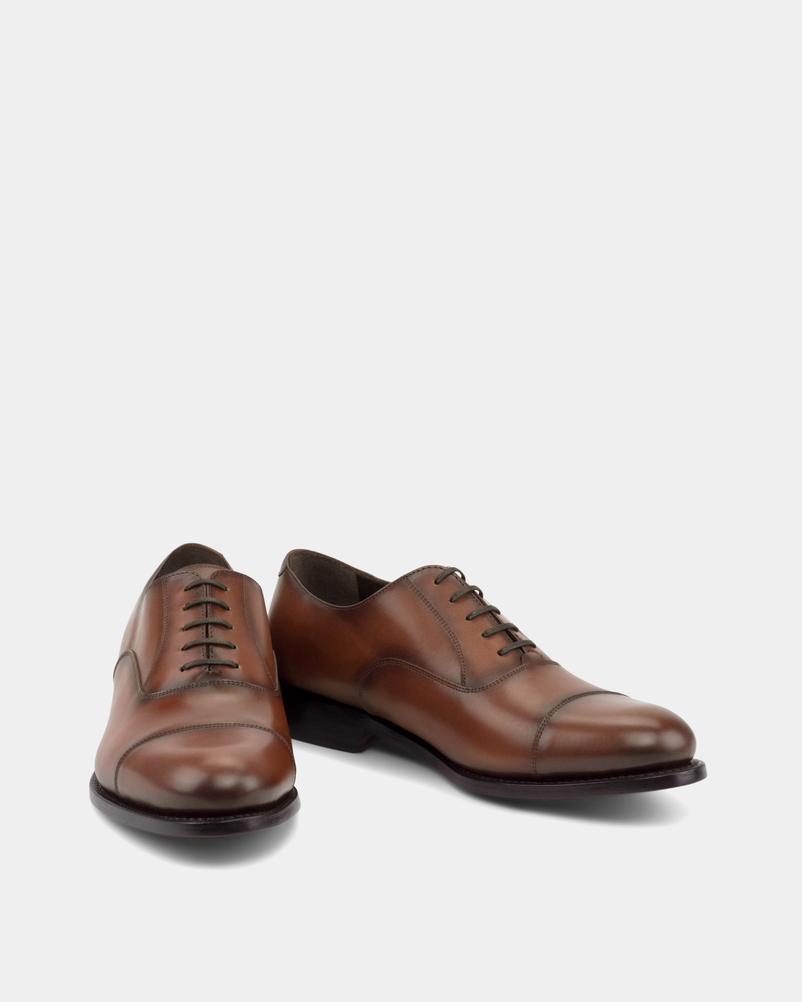 Nunn Bush Cameron Casual Oxfords Ashford Cognac Cap Toe Oxford - 675