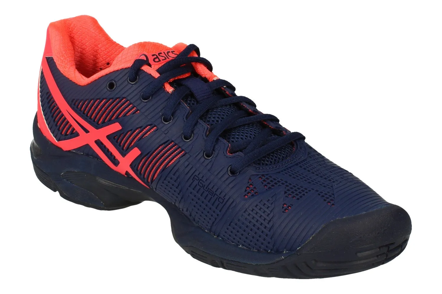 Detroit Lions Tennis Shoes Asics Gel-Solution Speed 3 Womens Tennis Shoes E650N 4920