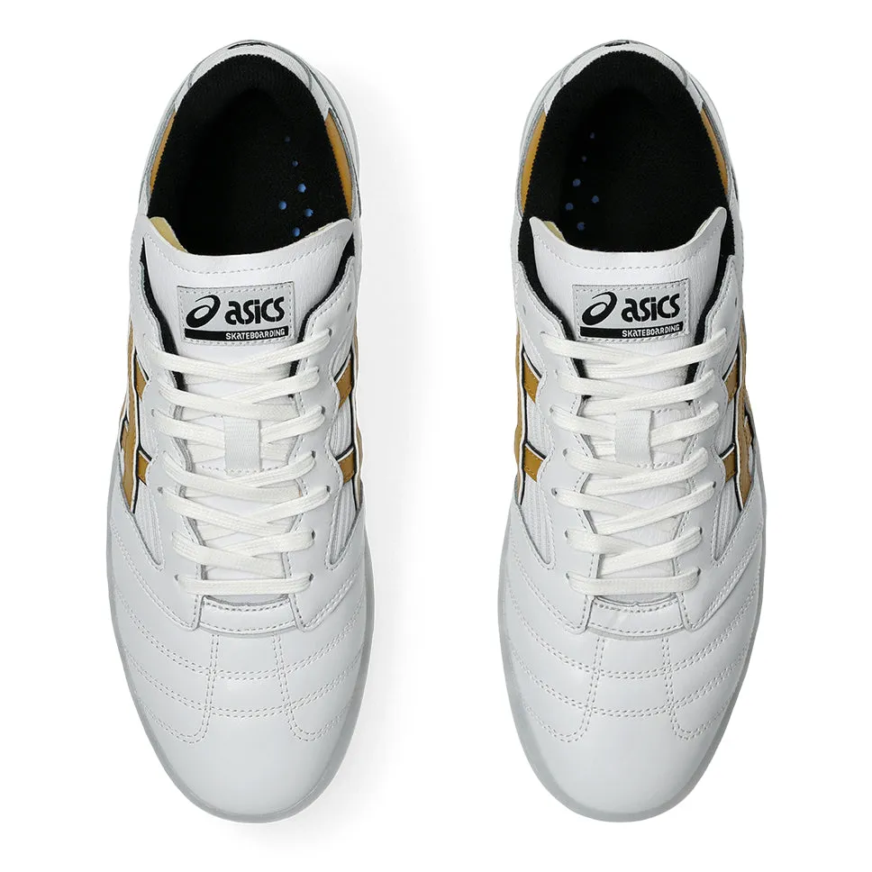 Asics Shoe Tracker Asics Skateboarding Leggerezza FB White Pure Gold Shoes