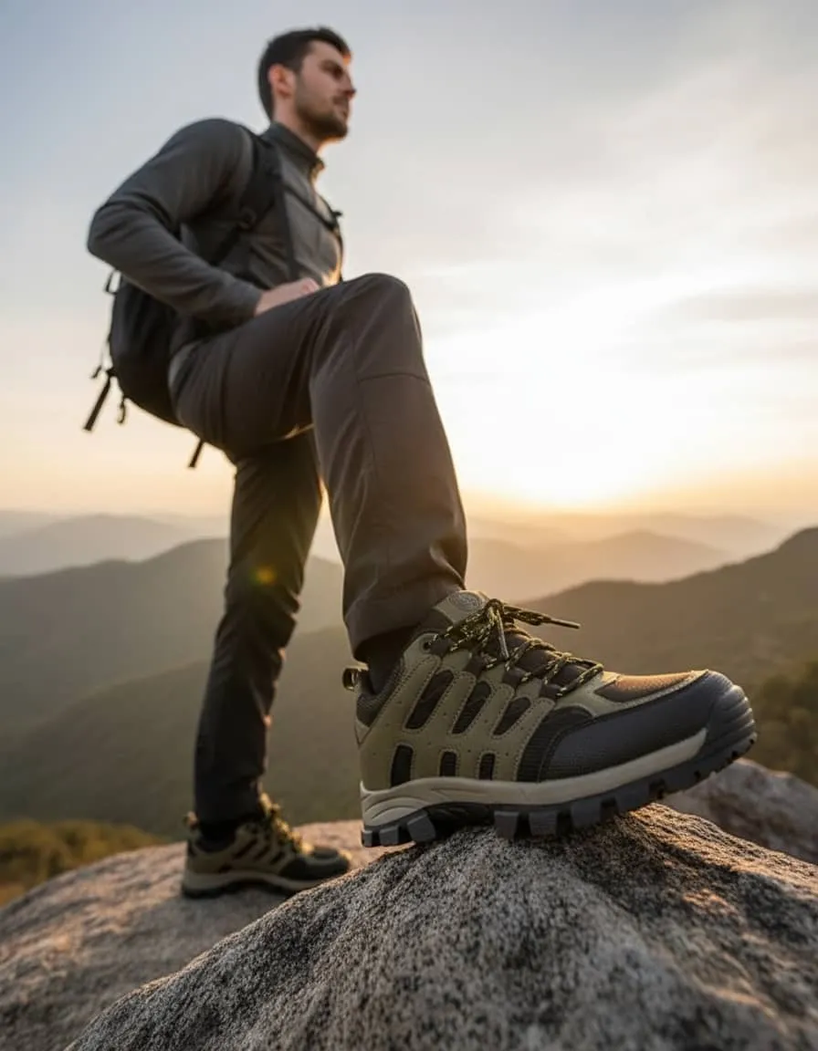 Where To Buy Boots Bacca Bucci EverTrek Outdoor Hiking Boots-All-Terrain Grip