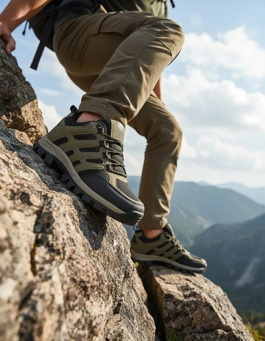 Boots Poem Bacca Bucci EverTrek Outdoor Hiking Boots-All-Terrain Grip