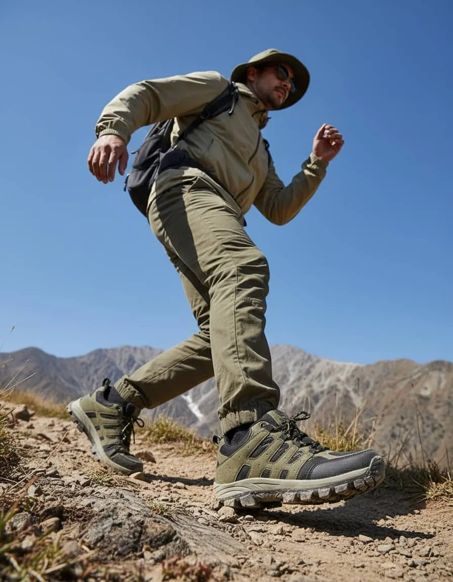 Bacca Bucci EverTrek Outdoor Hiking Boots-All-Terrain Grip Remove Stains From Boots