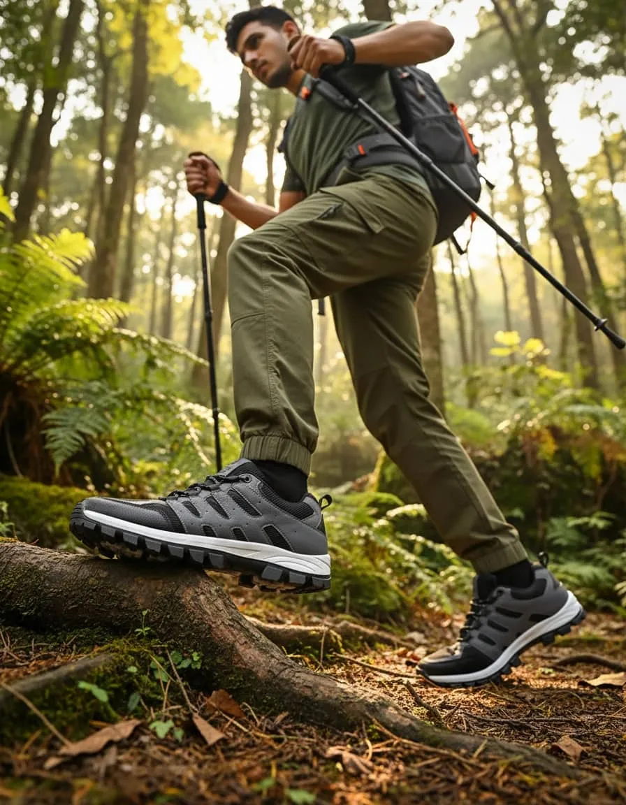 Steroid Boots Bacca Bucci EverTrek Outdoor Hiking Boots-All-Terrain Grip