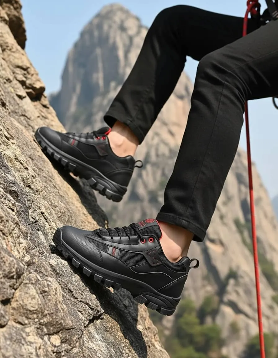 Good Affordable Hiking Shoes Bacca Bucci FOREST Low-Top Hiking Boots for Men