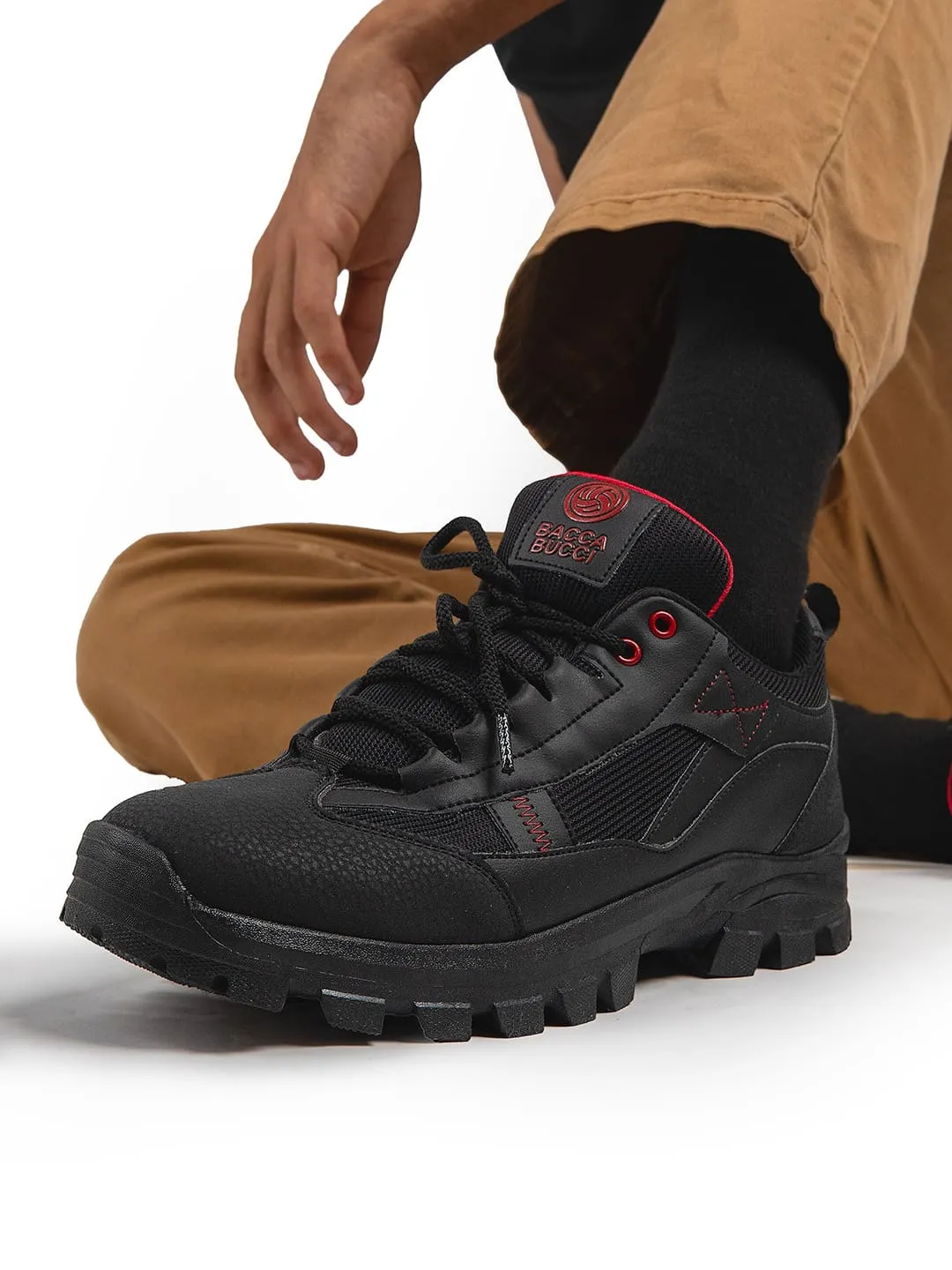 Low Waterproof Hiking Shoes Bacca Bucci FOREST Low-Top Hiking Boots for Men