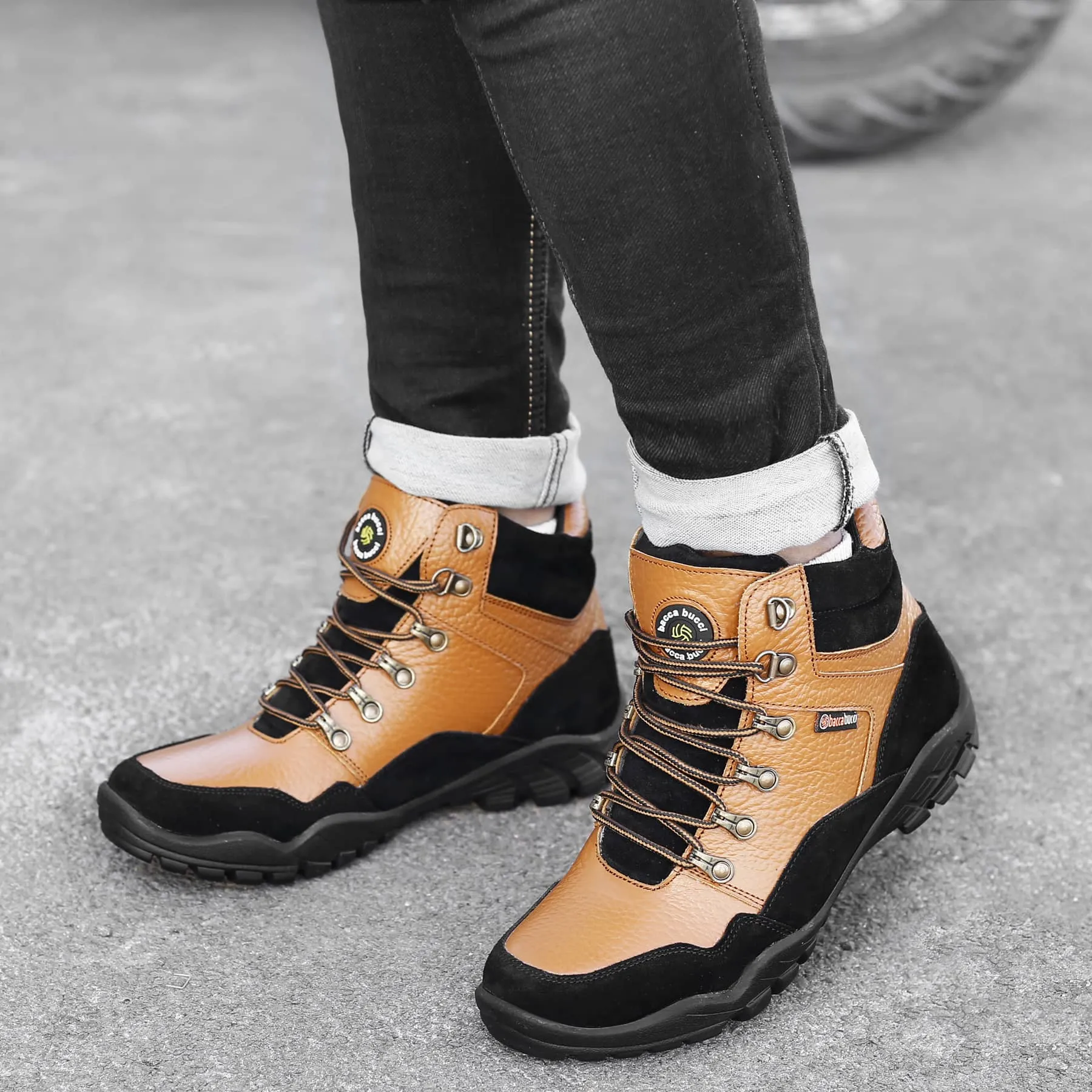 Bacca Bucci Genuine leather Grain boots Oboz Footwear Katabatic Mid Hiking Shoes