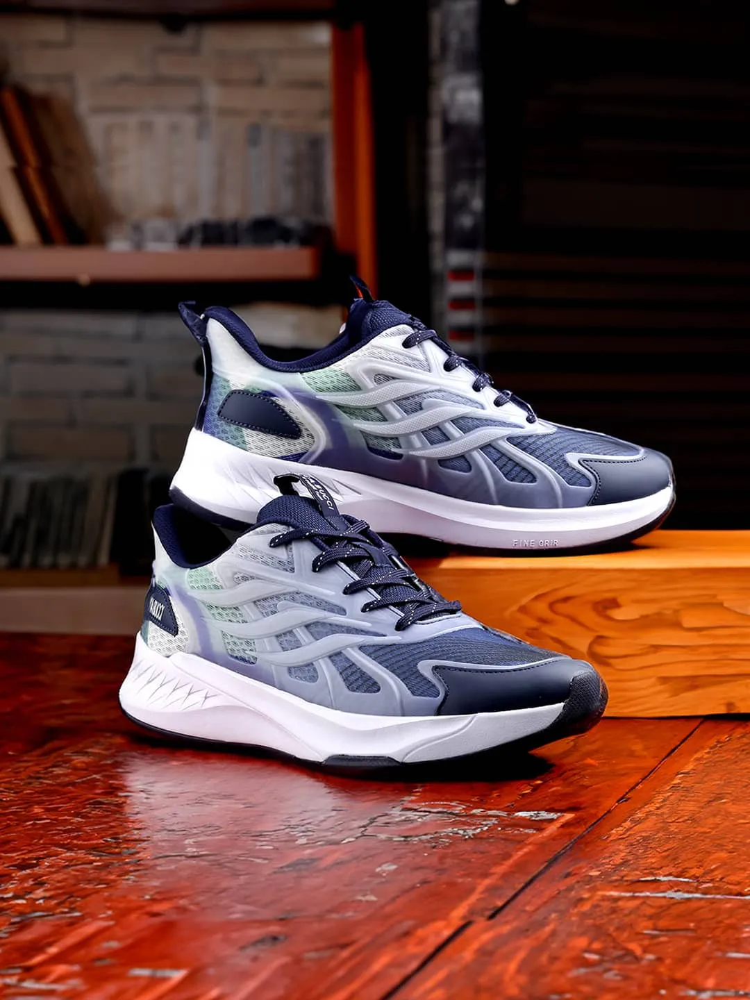 Good Running Shoes On A Budget Bacca Bucci HELIX Men's Low-Top Casual Athleisure Shoes