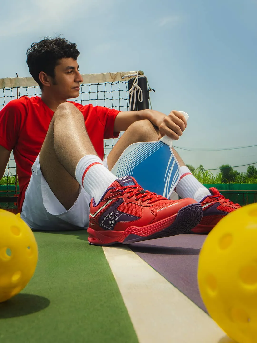 Bacca Bucci Pickle Series Court Sneakers | OrthoLite Eco Insoles Size 4 Tennis Shoes