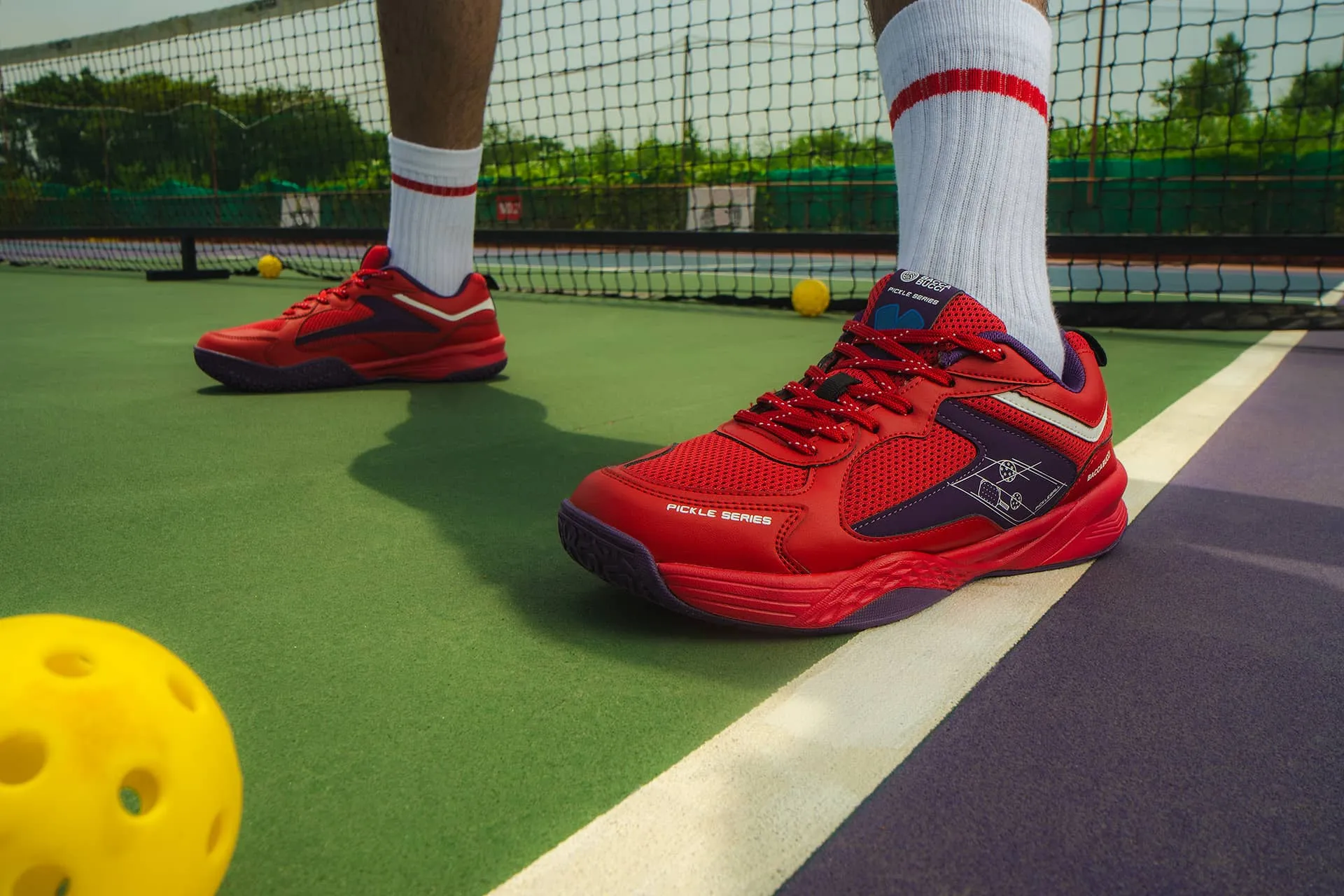 Vuitton Tennis Shoes Bacca Bucci Pickle Series Court Sneakers | OrthoLite Eco Insoles