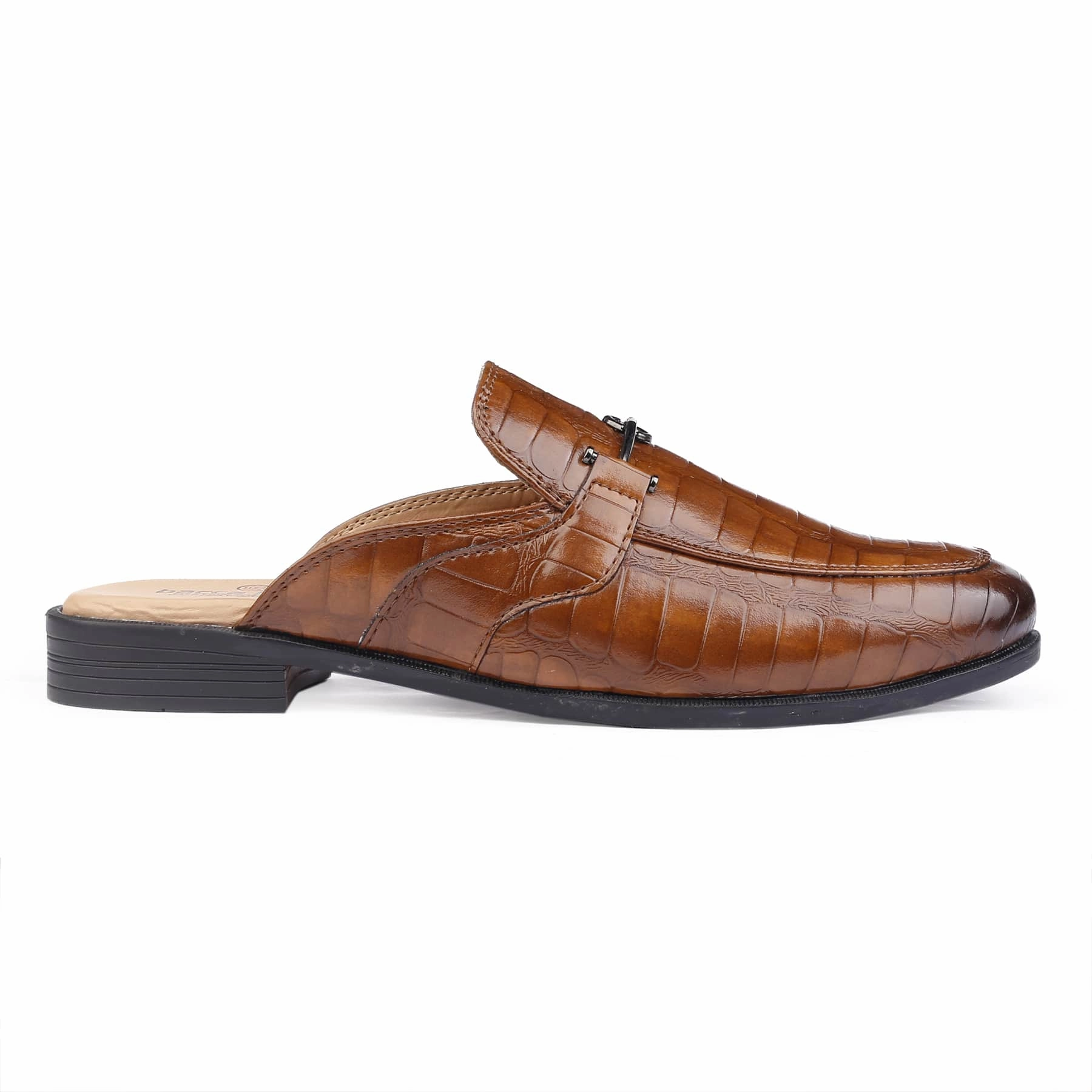 Bacca Bucci Men's NOVA Mules Clogs Open back Loafers with Comfortable Memory Insoles Msgm Loafers