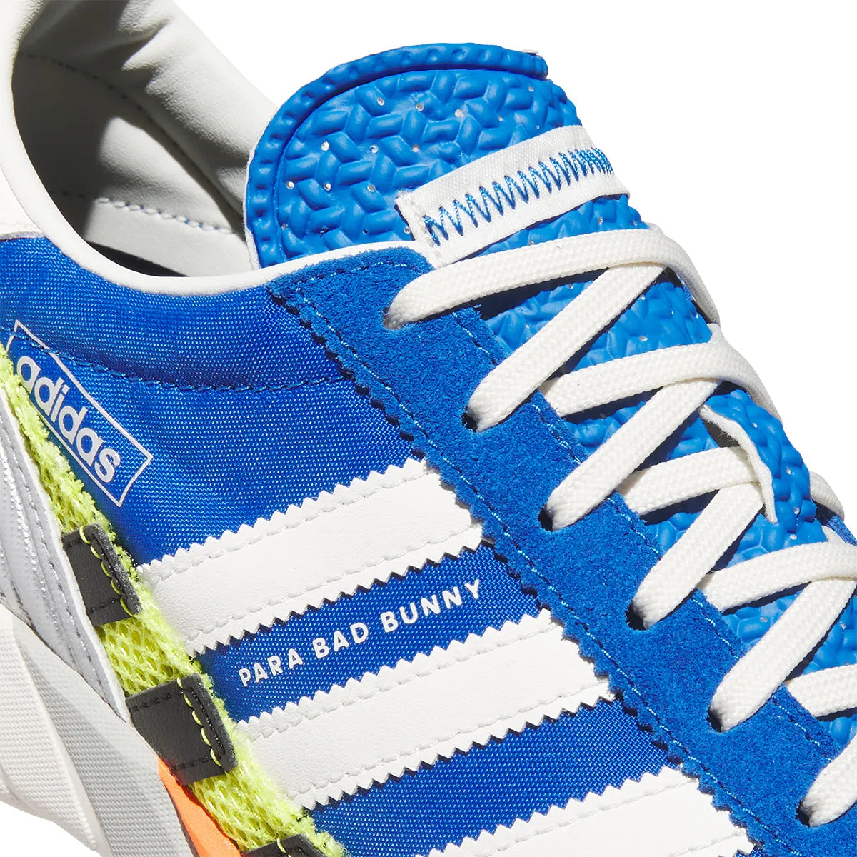 Adidas Leather Tennis Shoes   Bad Bunny Adizero SL 72 'Blue Shock Yellow'