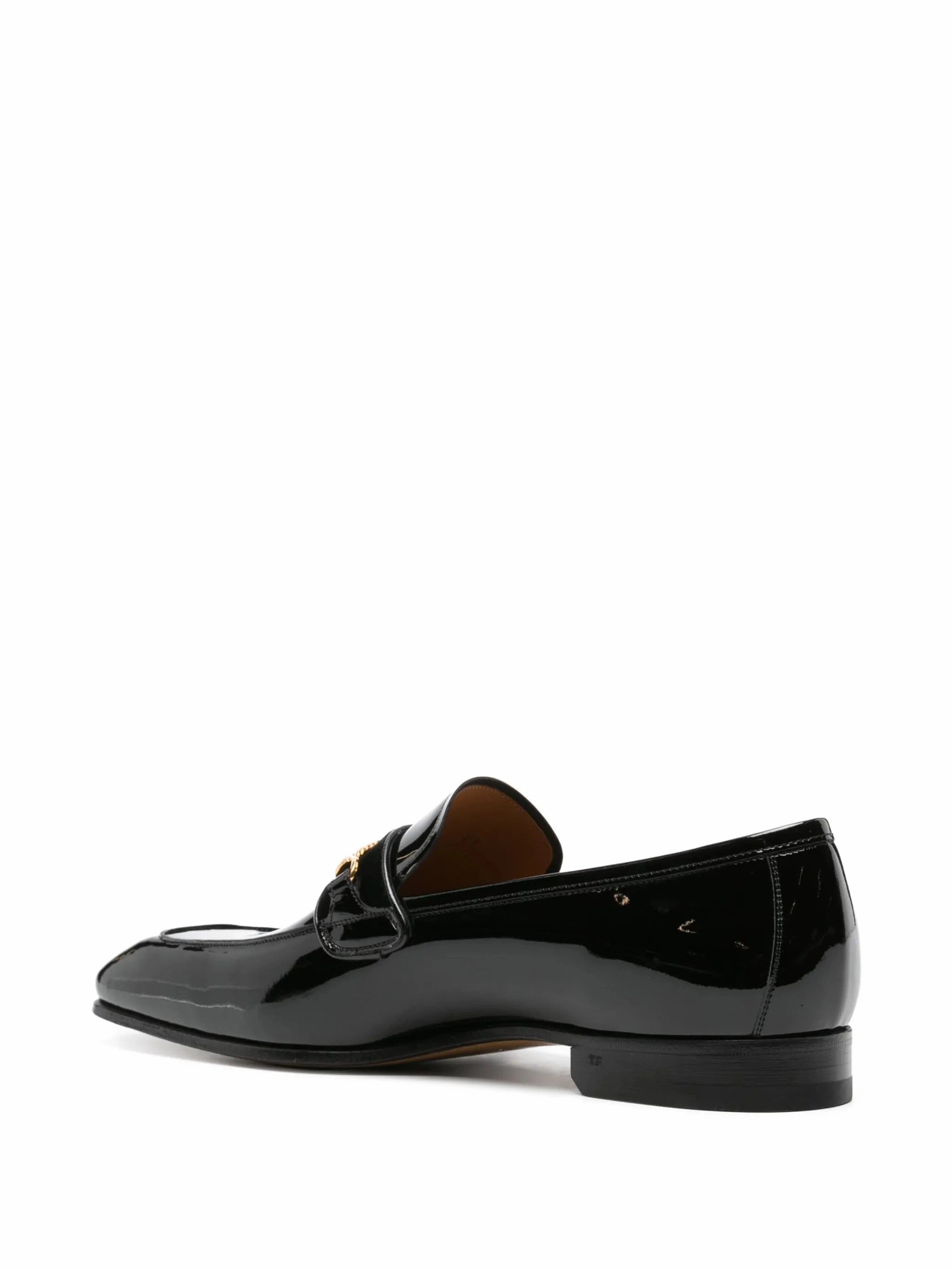 Bailey-chain leather loafers Chaussure Loafers