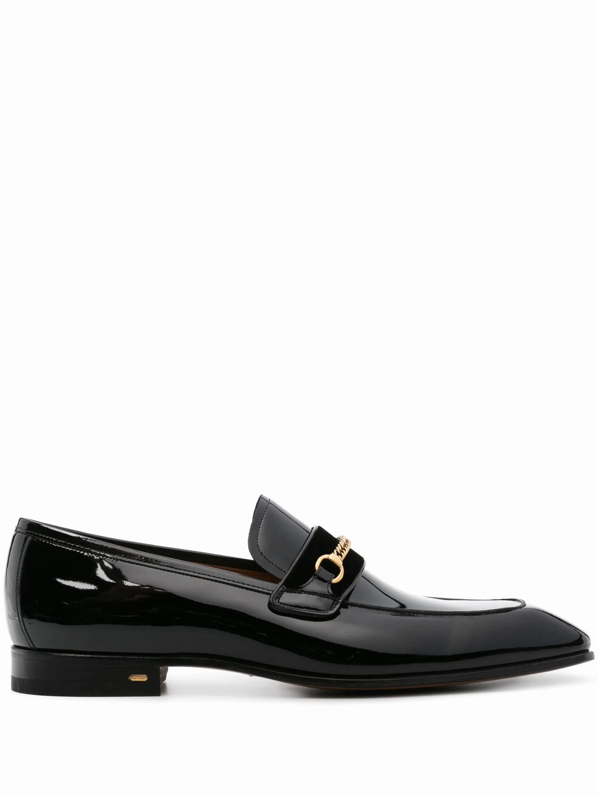 Bailey-chain leather loafers Loafers Monogram