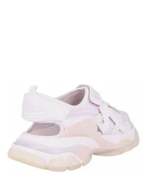 Sparkly Flat Sandals Balenciaga Track Sandals Womens 655948W-2CC2-5000