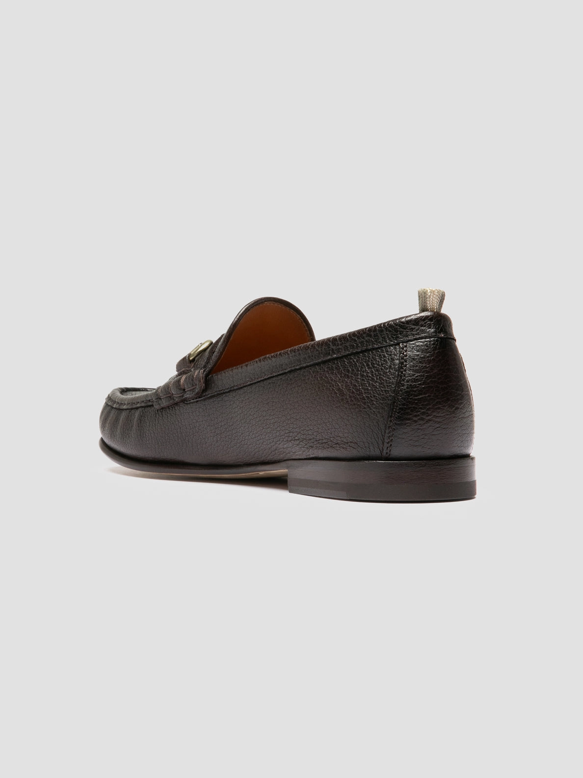 Rubber Sole Penny Loafers BALFRON 003 - Brown Leather Penny Loafer