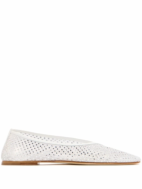 Balla crystal ballerina shoes Wide Toe Box Flat Shoes