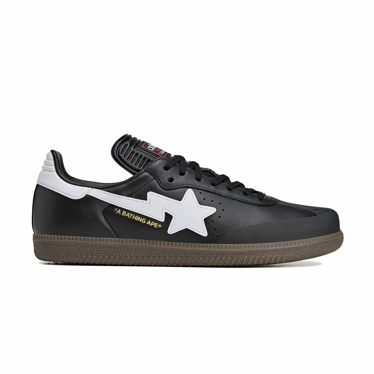   Bape Samba 'Black Gum' Adidas Lightblaze Shoes