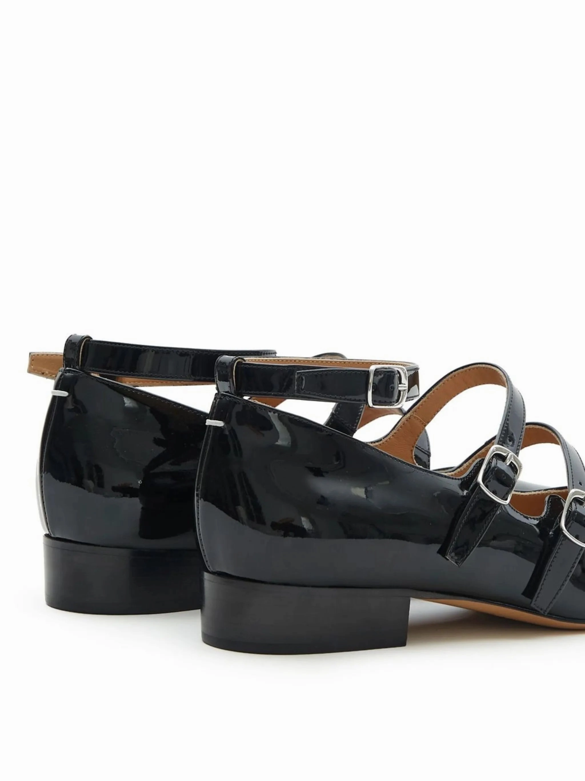 Barbs strap-detail ballerina shoes Youth Mtb Flat Shoes