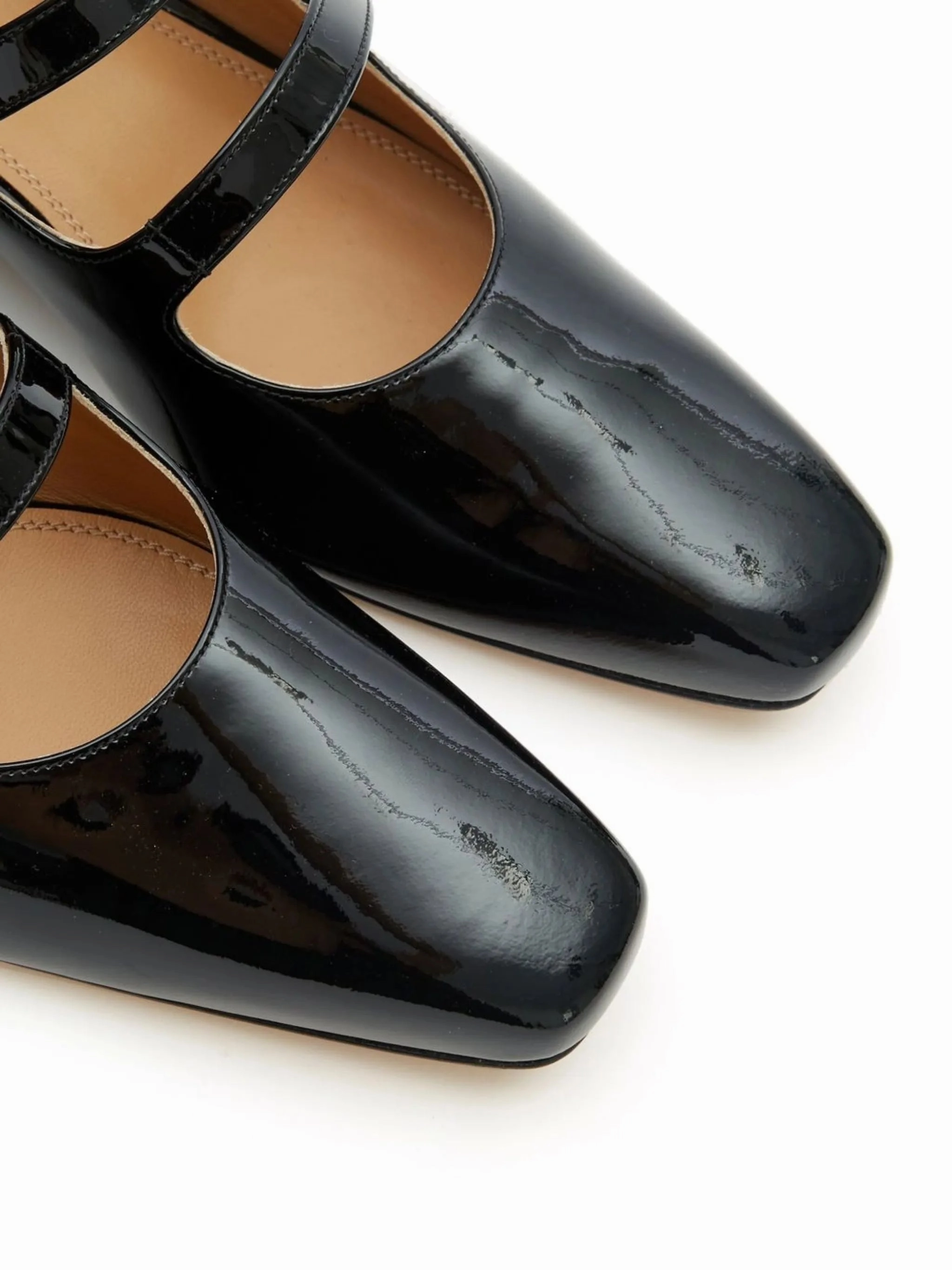 Flat Shoes Photos Barbs strap-detail ballerina shoes