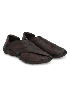Beartrap Sandals Caspian Leather Ethnic Slip-ons