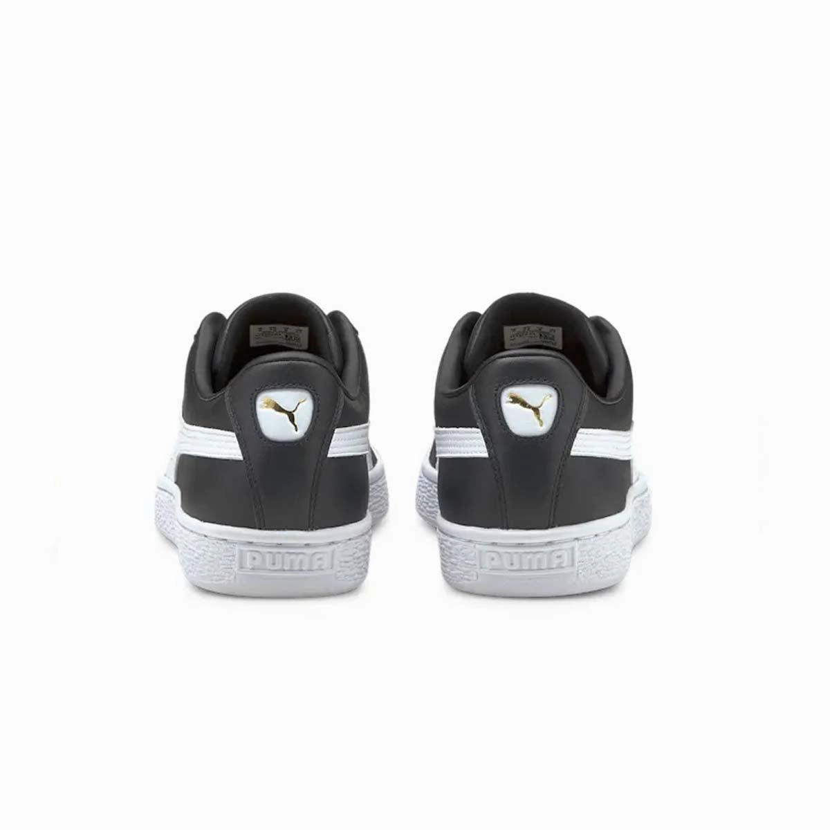 Puma Buckle Shoes Basket Classic XXI 'Black White'