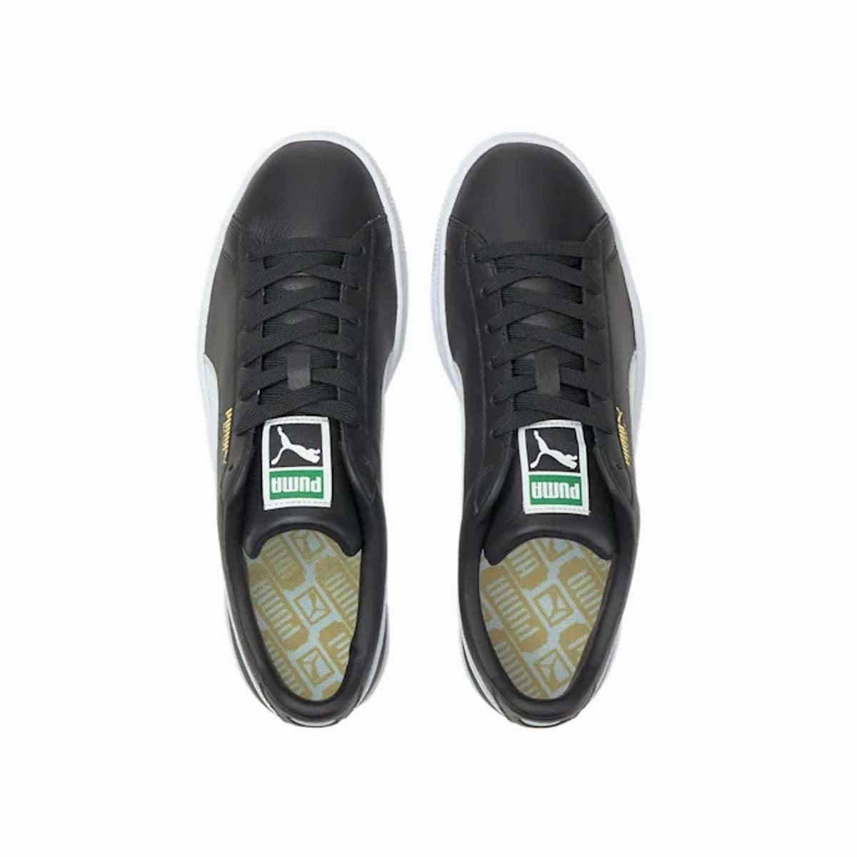 Puma Mary Jane Shoes Basket Classic XXI 'Black White'