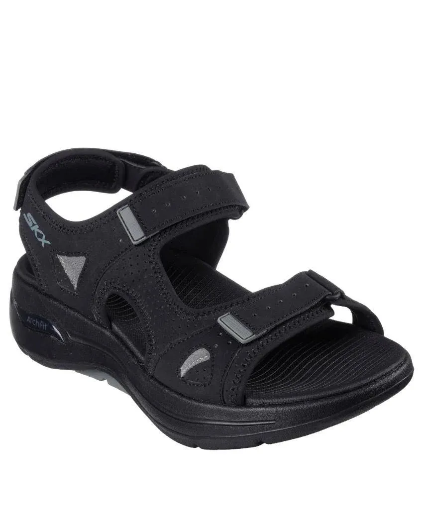 Track Sandals GO WALK ARCH FIT - MISSION II - BLACK