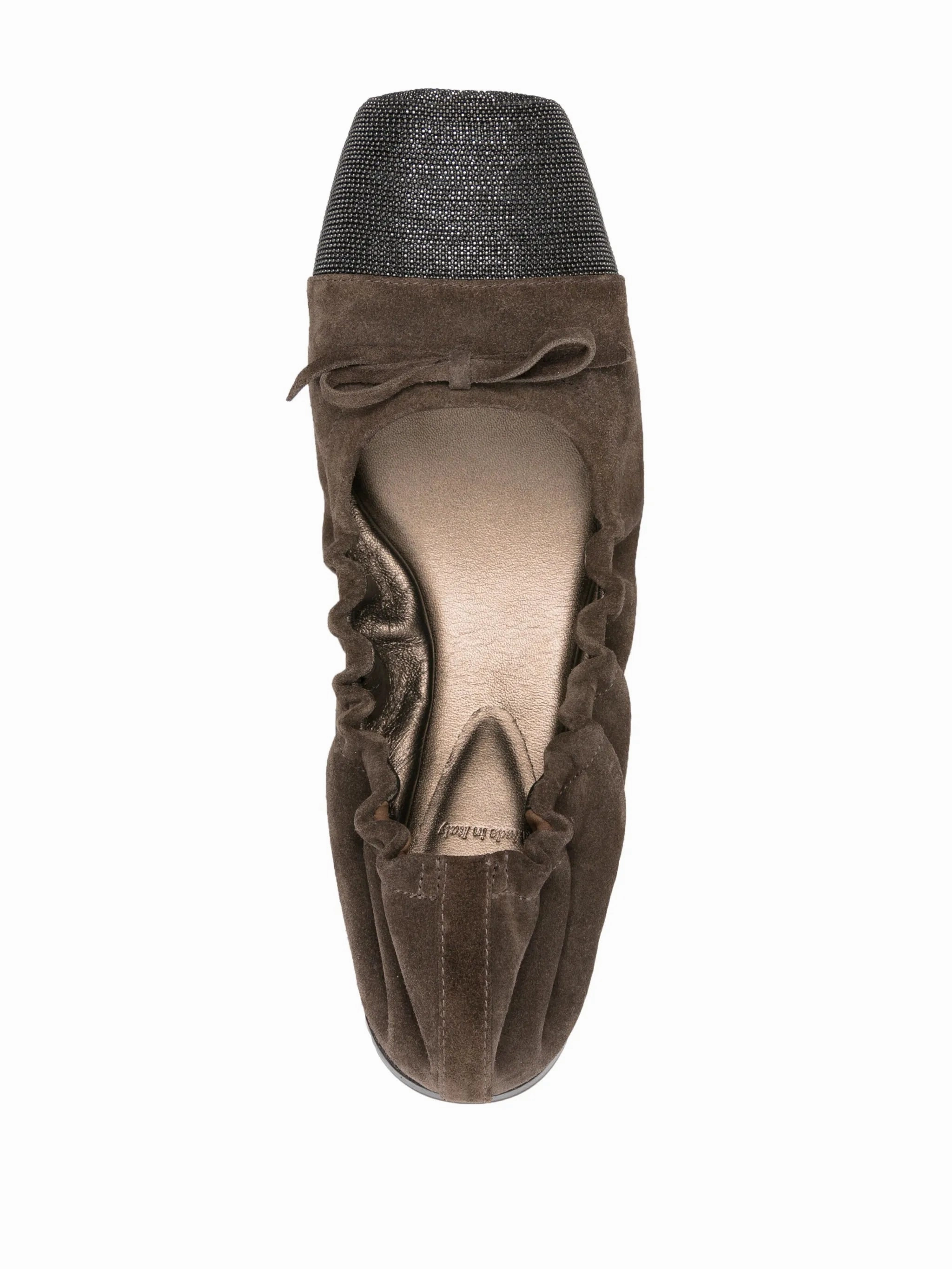 beaded leather ballerina shoes Flat Shoes Macy