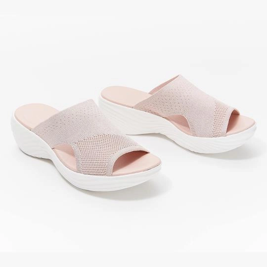 Polish Slippers Summer Women Beach Mesh Slippers Casual Comfortable orthopedic EVA sole / FREE Shipping