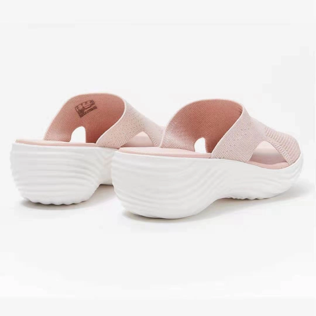 Summer Women Beach Mesh Slippers Casual Comfortable orthopedic EVA sole / FREE Shipping Flower
