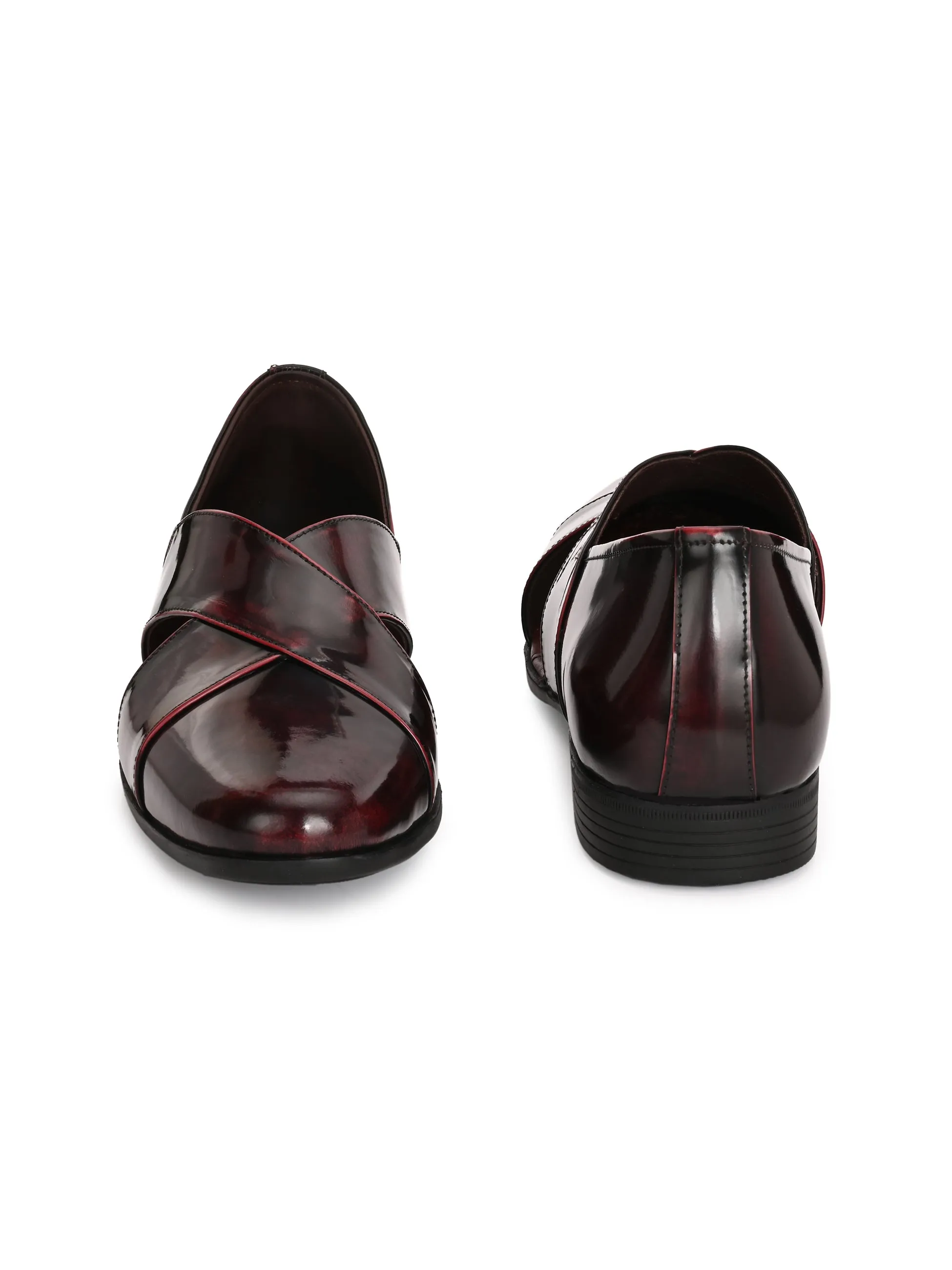 Behrouz Ethnic Leather Shoes Helen Sandals