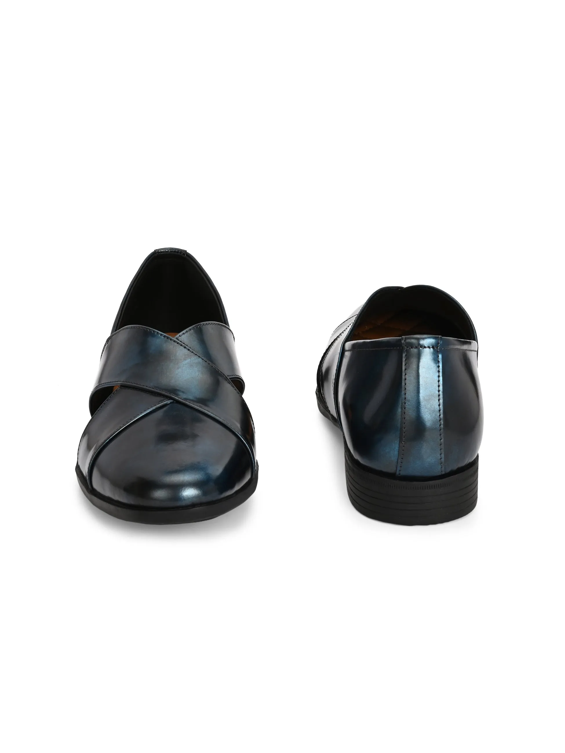 Sandals With Covered Toes Behrouz Ethnic Leather Shoes