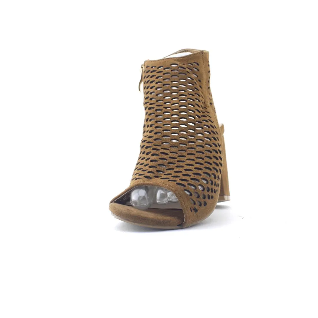 Leather Boots No Heel BELLA MARIE  .