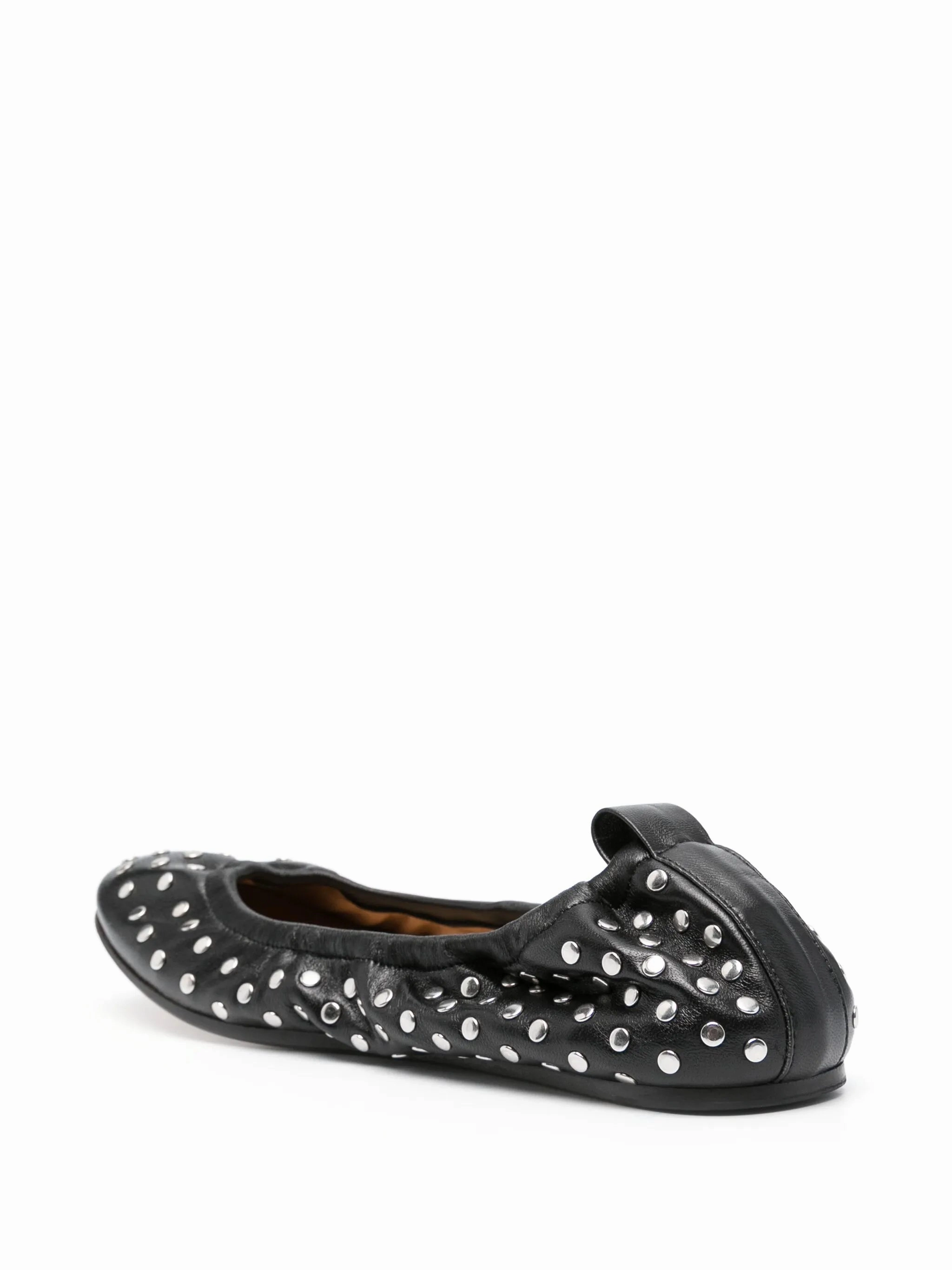 Dress Shoes For Flat Footed Belna studded ballerina shoes