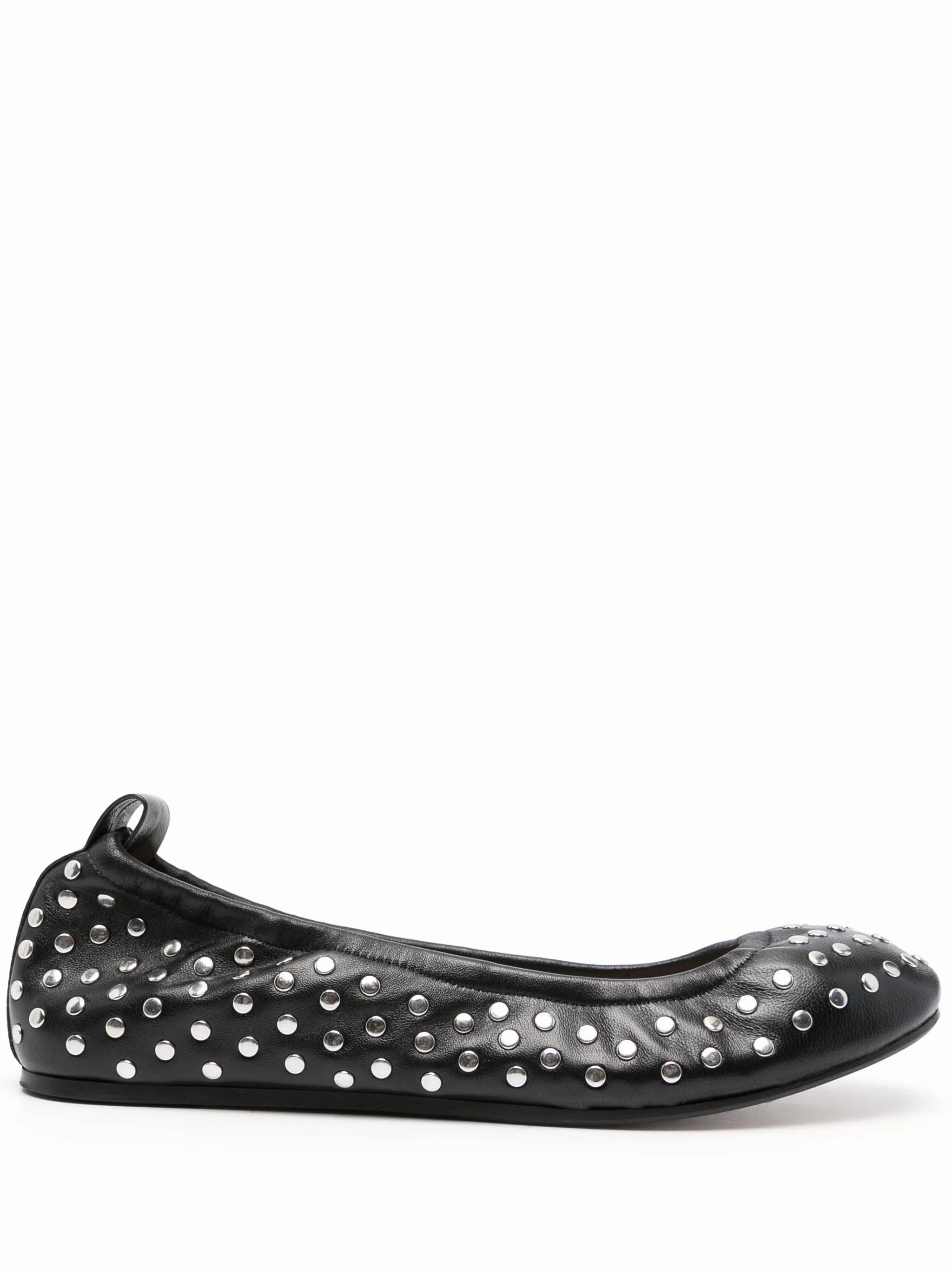 Belna studded ballerina shoes Dress Shoes For Flat Wide Feet
