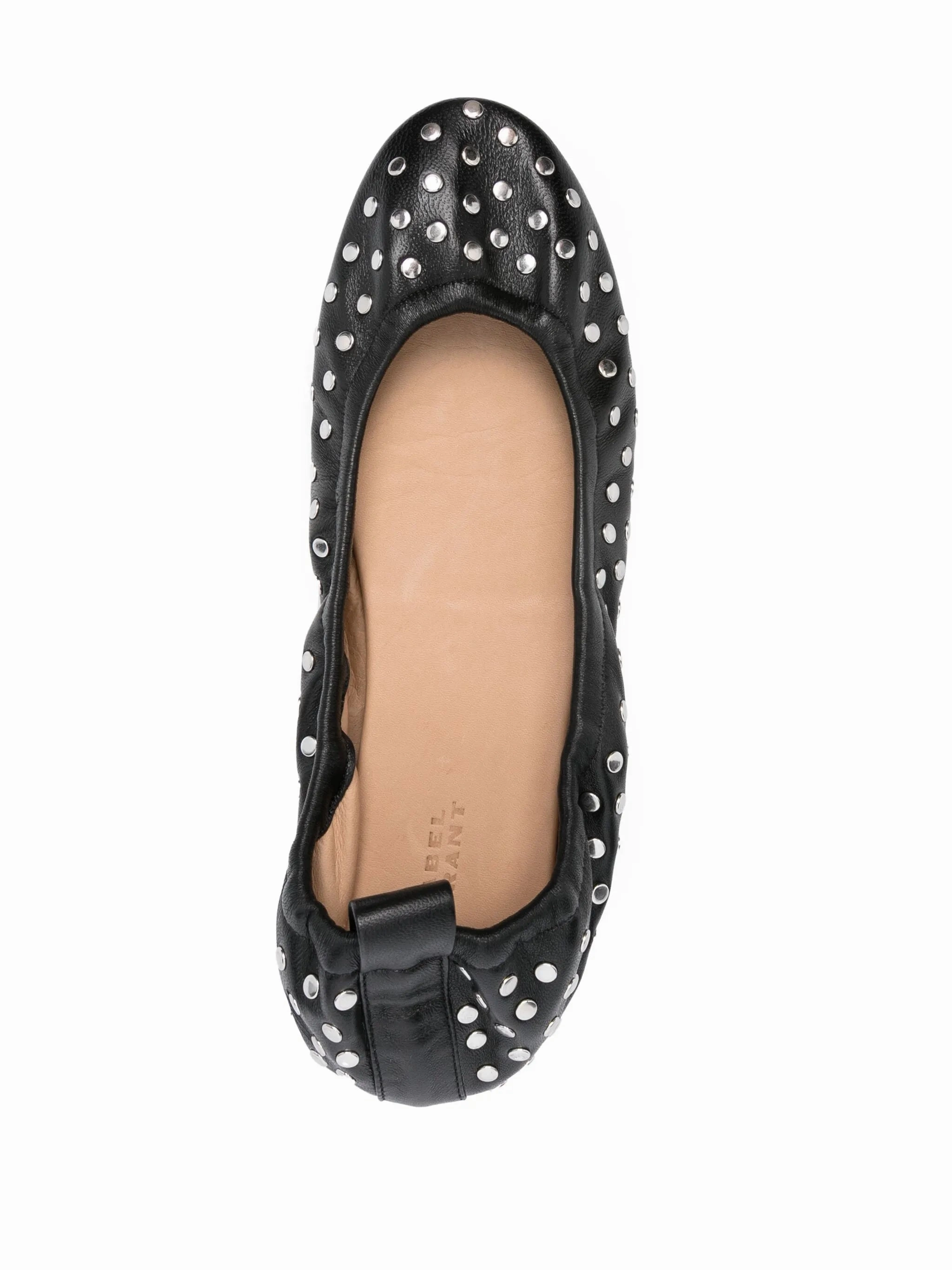 Belna studded ballerina shoes Best Flat Shoes For Powerlifting