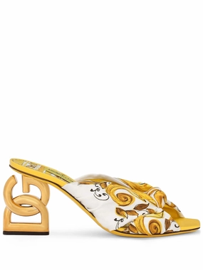 DG Pop 75mm Majolica-print sandals Sandals Sale Aldo
