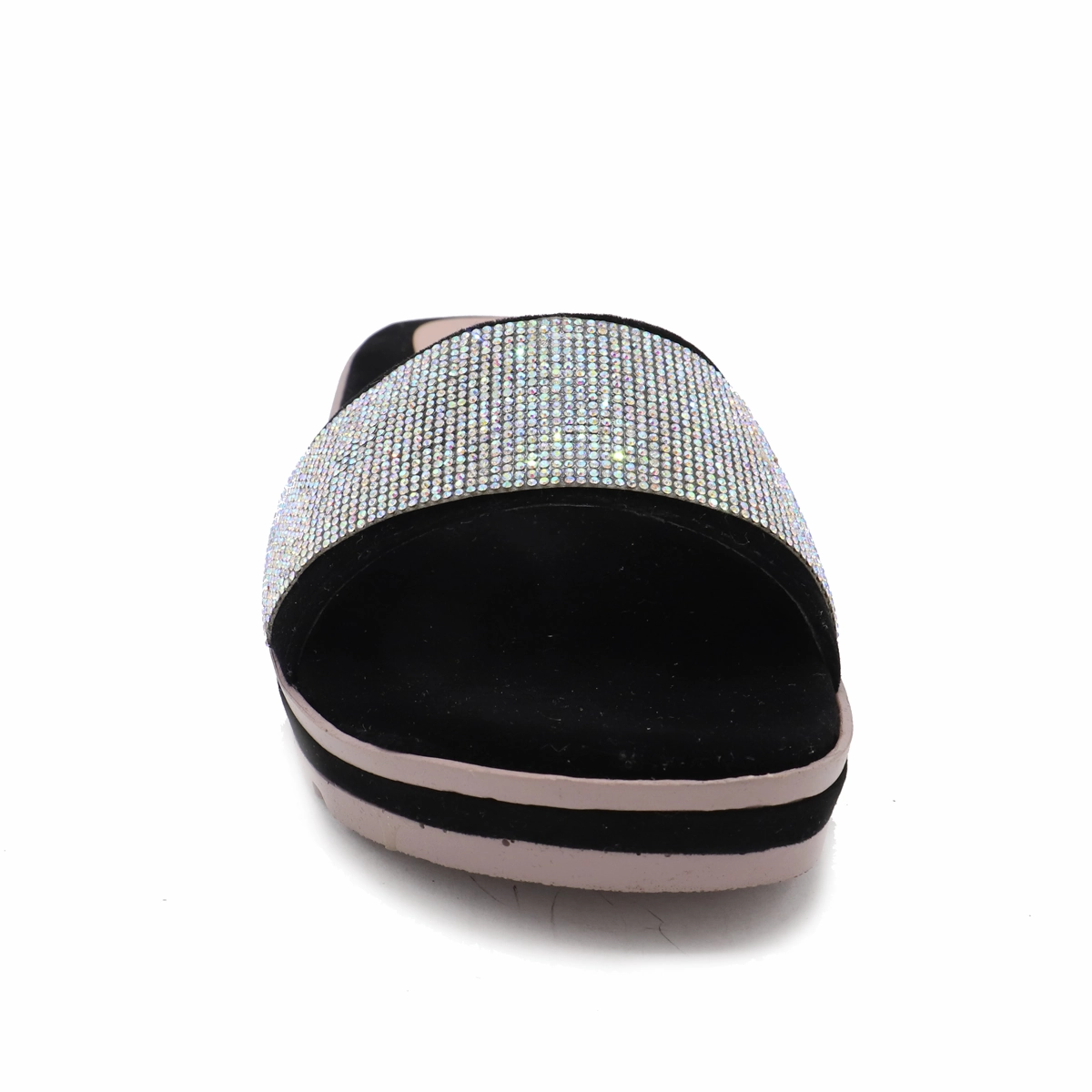 Black Casual Slipper 074139 Slides Rubber