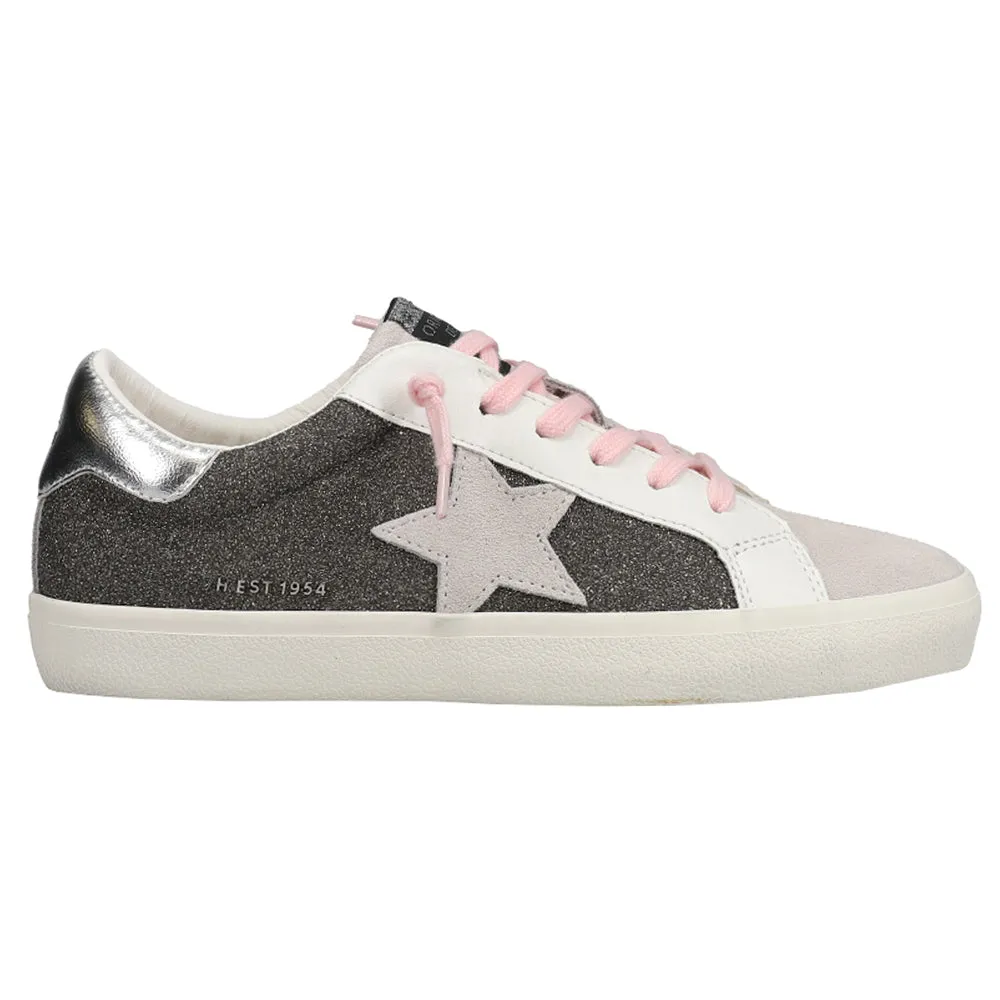 Level Sneakers Blair Glitter Slip On Sneakers