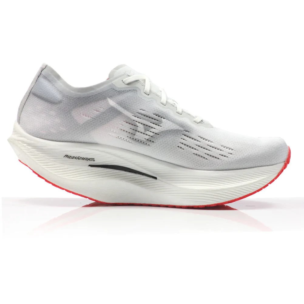 Mizuno Wave Rebellion Pro 2 Men's Running Shoe - White/Harbor Mist/Cayenne Best Site For Running Shoes