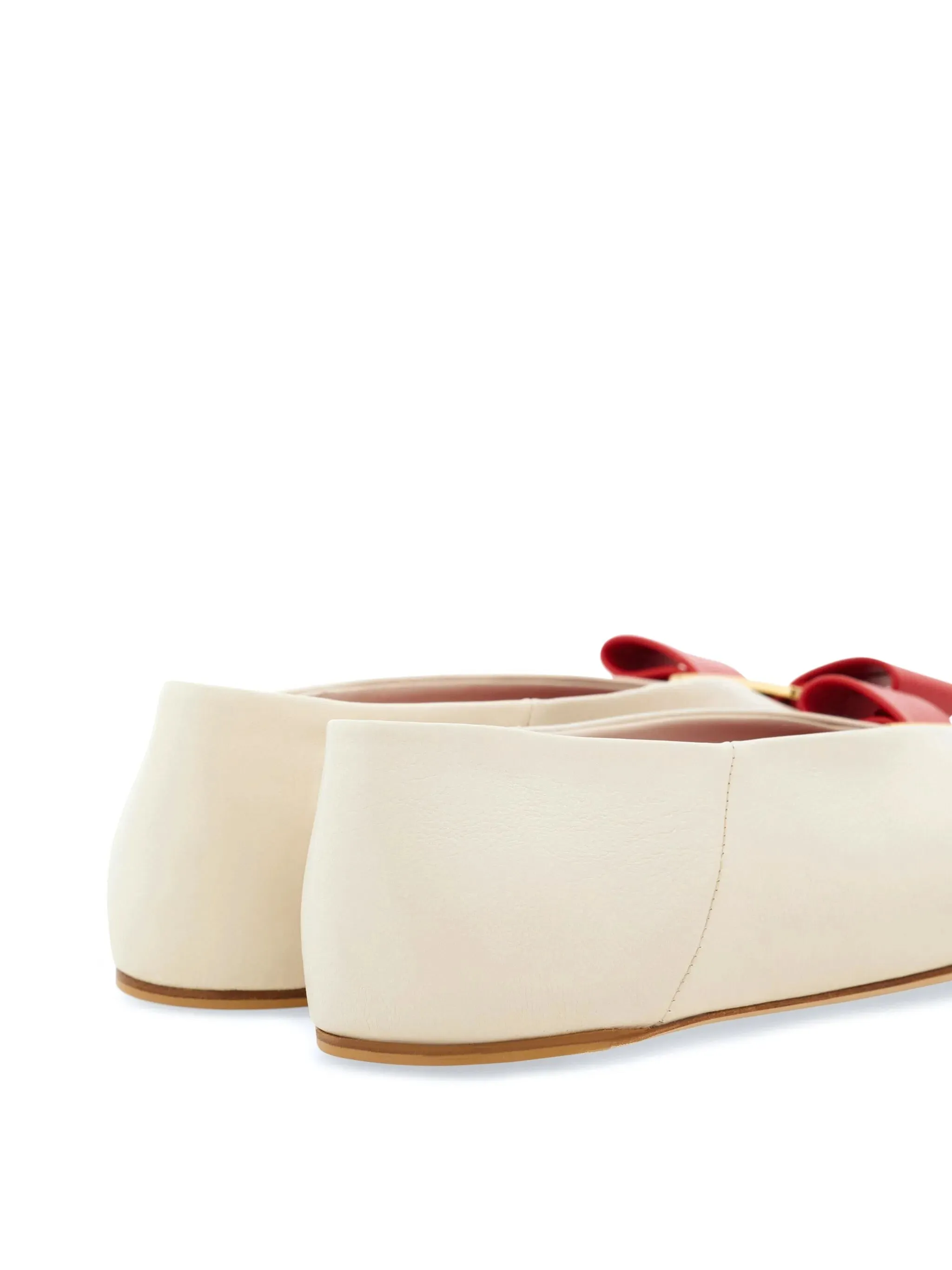 Vara leather ballerina shoes