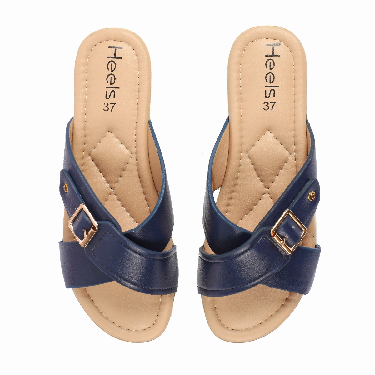 Matalan Slippers Blue Casual Slipper 074161