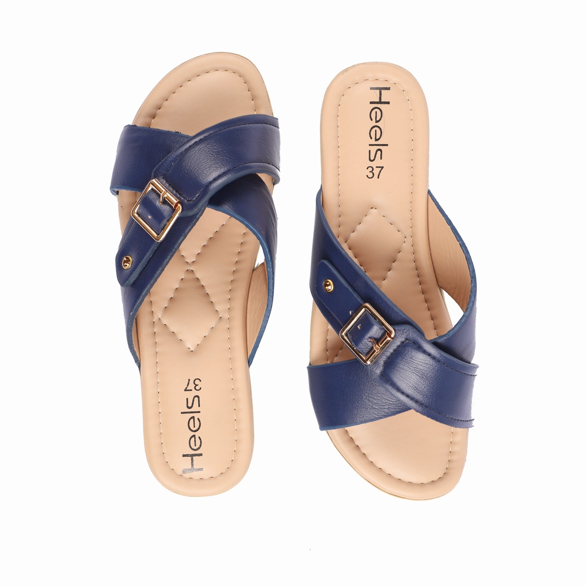 Bathrobe And Slippers Blue Casual Slipper 074161